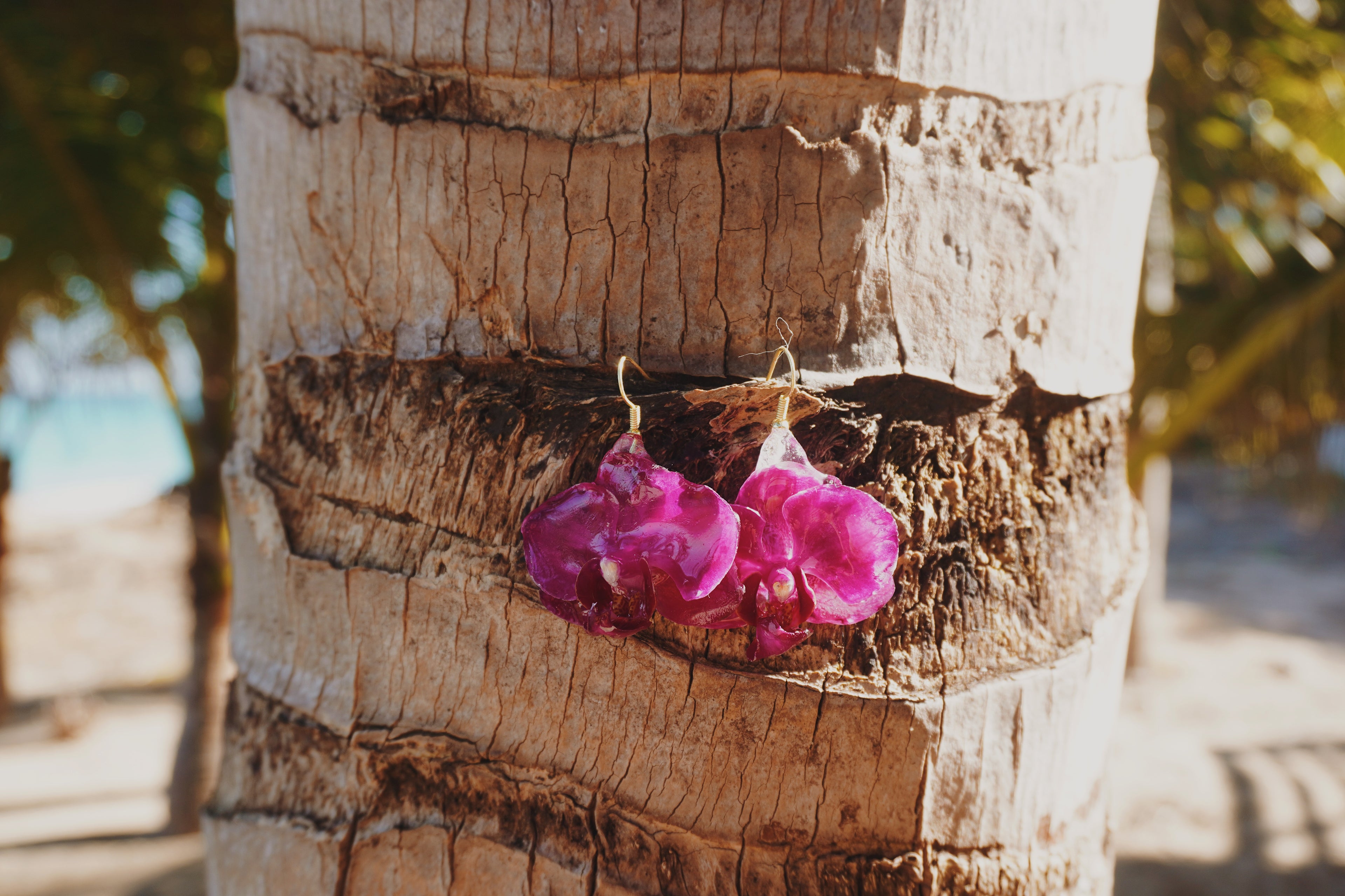 Zara Orchid Earrings
