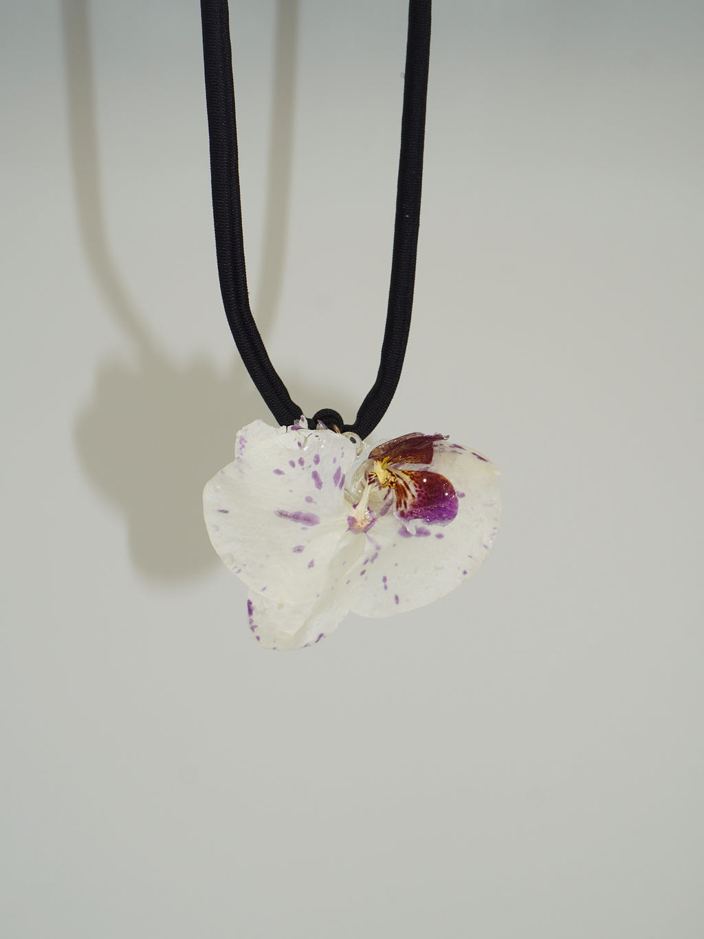 Blanca Orchid Choker Necklace
