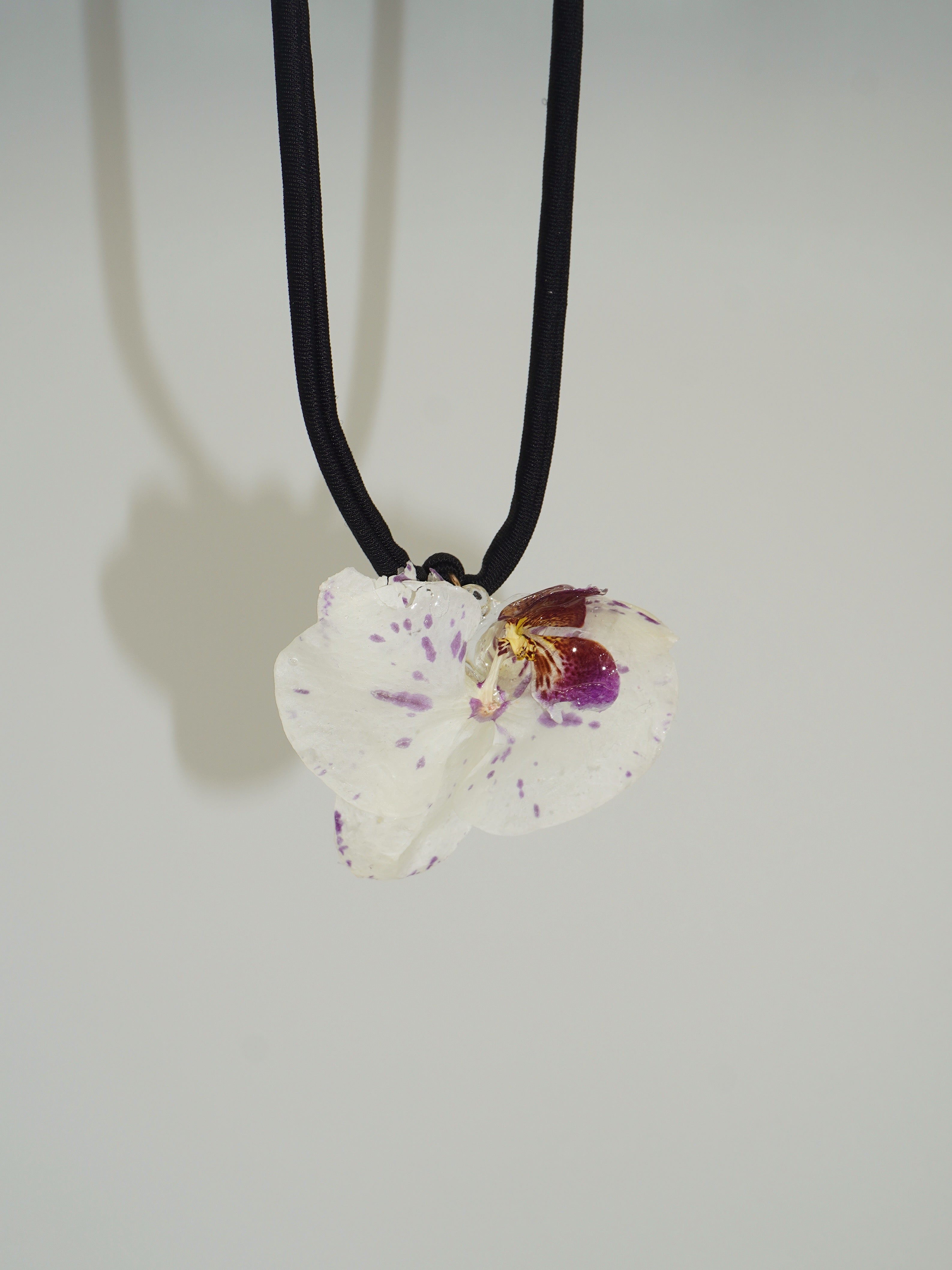 Blanca Orchid Choker Necklace