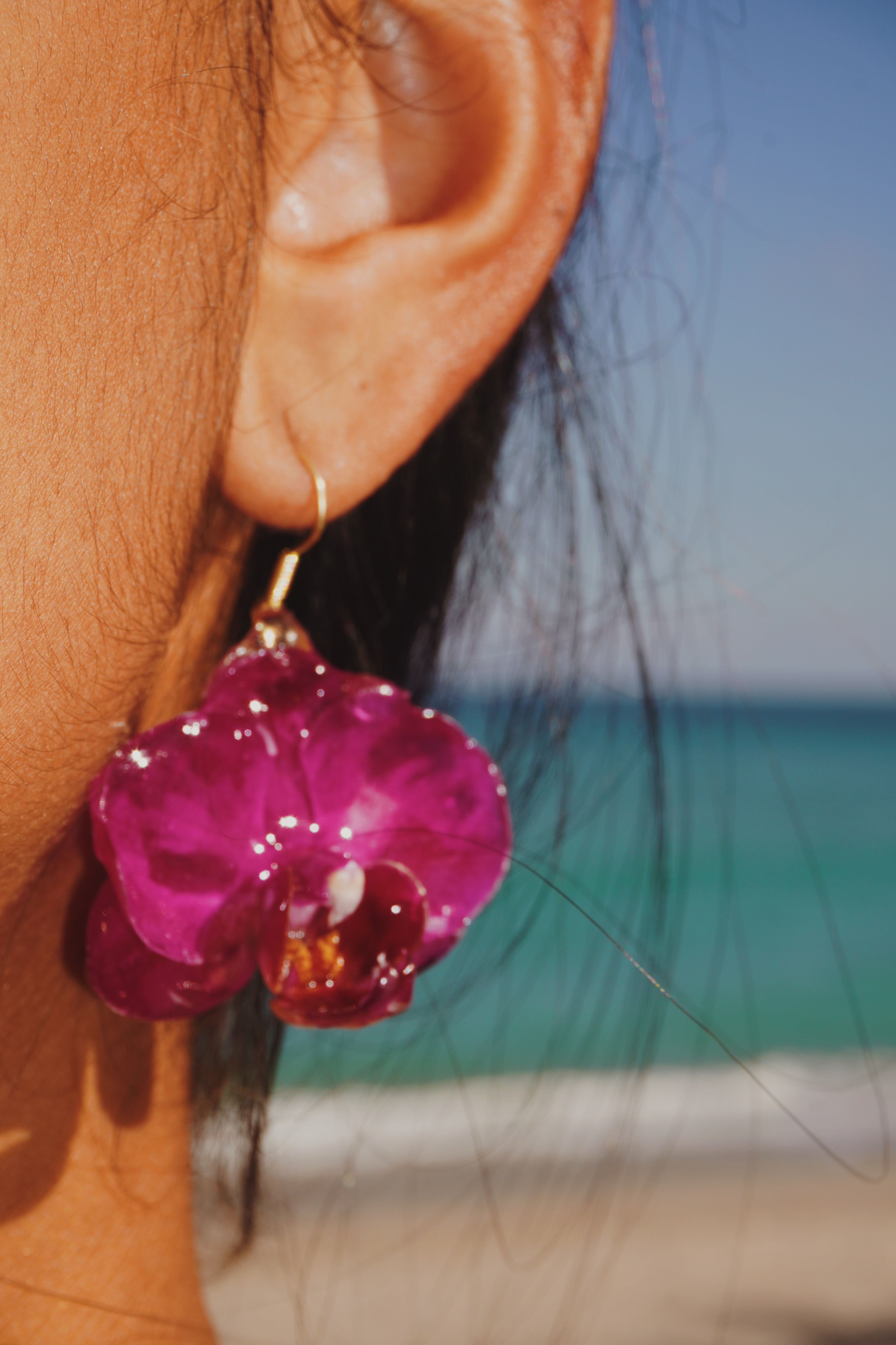 Zara Orchid Earrings