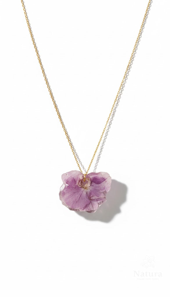 Orchid Flower Necklace
